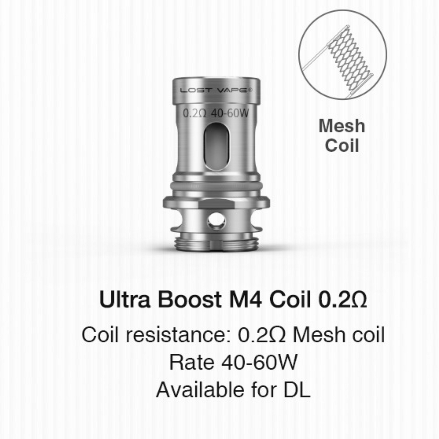 Lost Vape Ultra Boost Coils m4