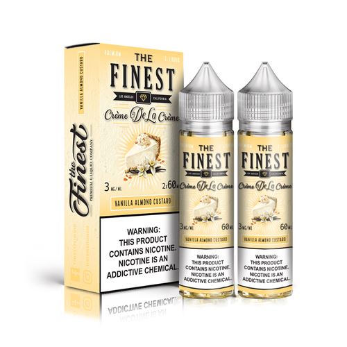 Vanilla Almond Custard by Finest Creme De La Creme 120ML with packaging