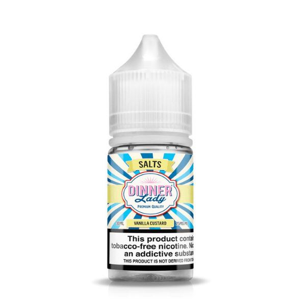 Vanilla Custard by Dinner Lady TFN Salt 30mL Bottle