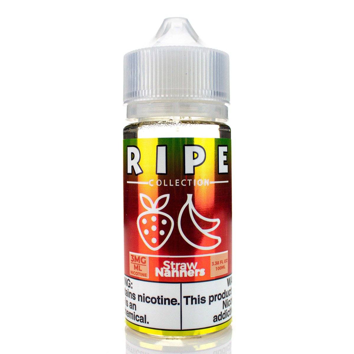 Straw Nanners by Vape 100 Ripe Collection 100mL bottle