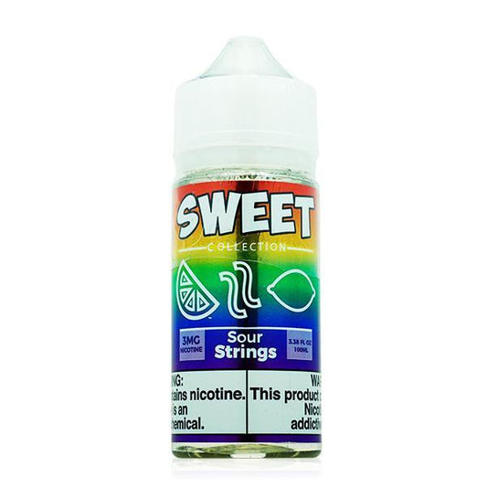 Sour Strings by Vape 100 Sweet Collection 100mL Bottle