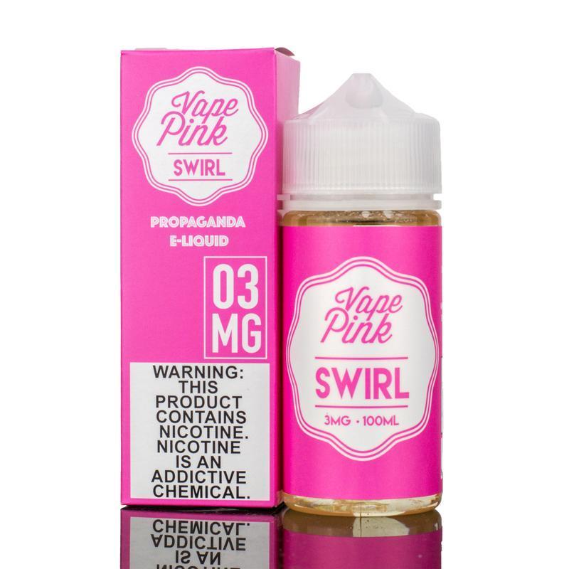 Swirl by Vape Pink E-Liquid 100ml with Packaging