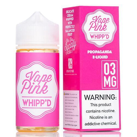 Whipp'd by Vape Pink E-Liquid 100ml with Packaging