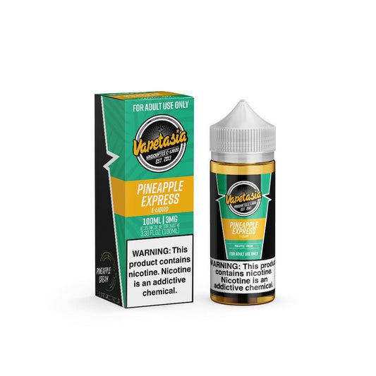 Pineapple Express by Vapetasia Series 100mL with packaging