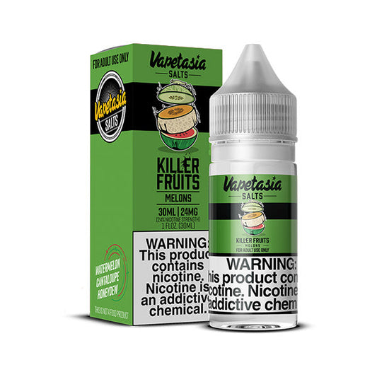 Vapetasia Synthetic Salts | 30ml | Killer Fruits Melons with Packaging