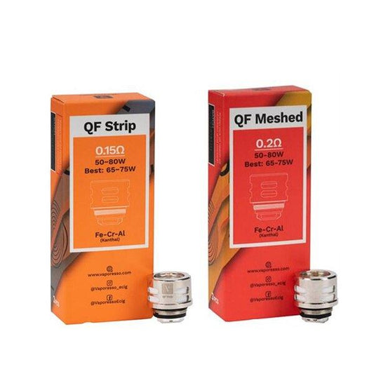 Vaporesso QF Coils | 3-Pack | Group Photo with Packaging