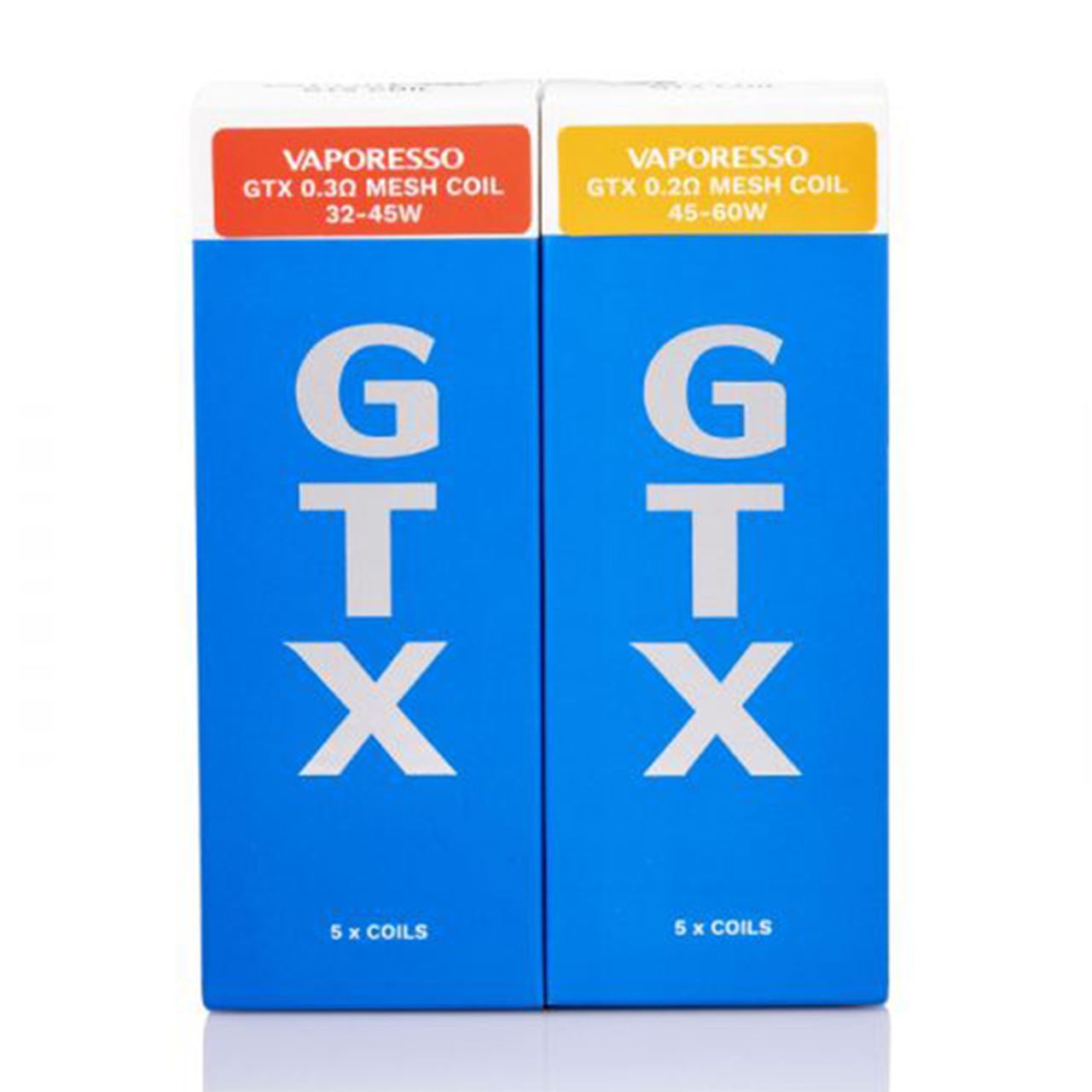 Vaporesso Target PM80 GTX Coils (5-Pack) Group Photo Packaging
