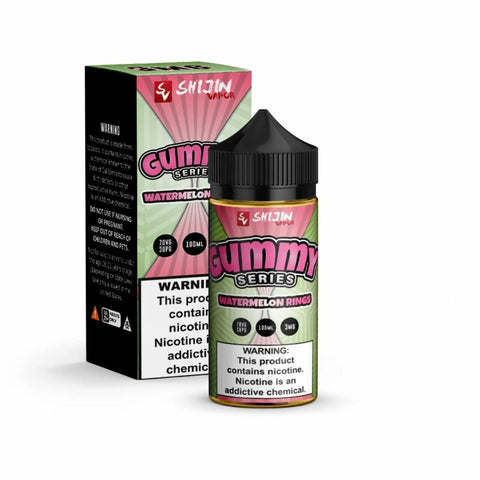 Watermelon Rings by Shijin Vapor Gummy Series E-Liquid 100mL with Packaging