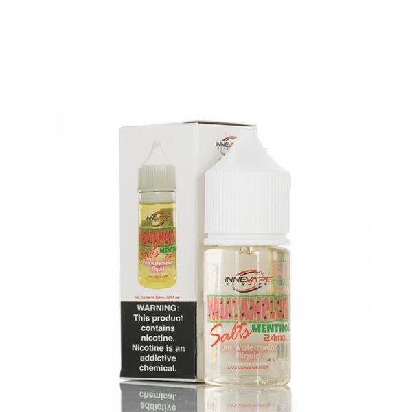 Whatamelon Menthol by Innevape Salt 30ml with packaging