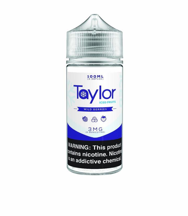 Wild Berries Iced by Taylor Fruits 100ml bottle