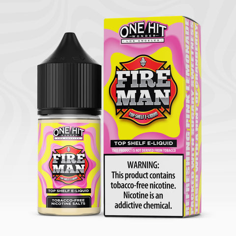Fire Man by One Hit Wonder TFN Salt 30mL with packaging