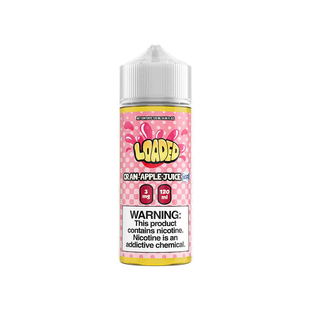 Cran-Apple Juice Iced by LOADED Series 120ml Bottle