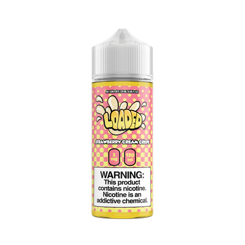 Strawberry Cream Crepe by Loaded Series | 120mL bottle