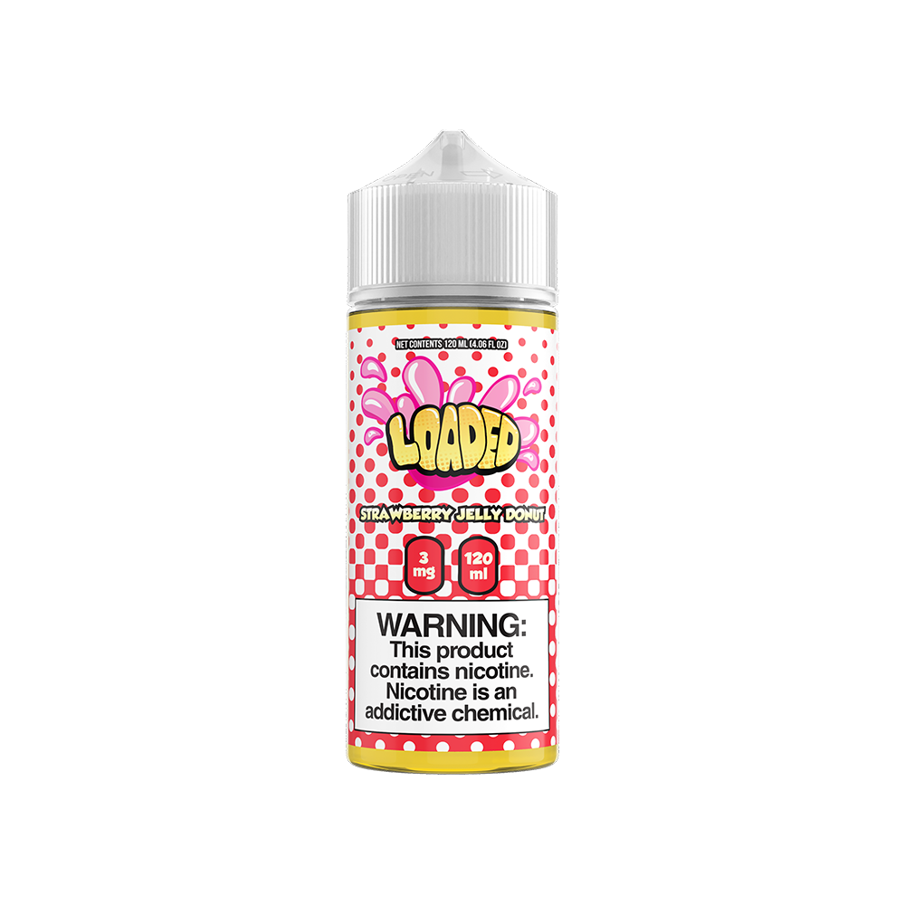 Strawberry Jelly Donut by LOADED Series 120ml bottle
