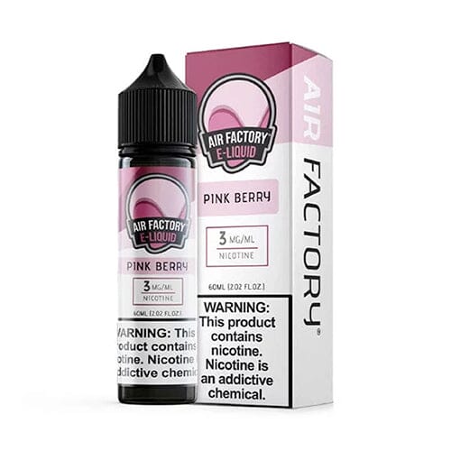 Pink Berry by Air Factory E-Juice 60mL 3mg with packaging