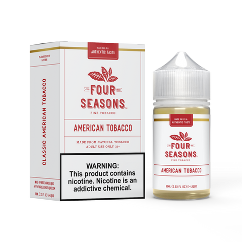 American Tobacco by Four Seasons 60mL with packaging