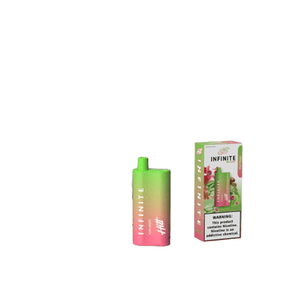 Hitt Infinite Disposable 8000 Puffs 20mL 50mg Aloe Grape with Packaging