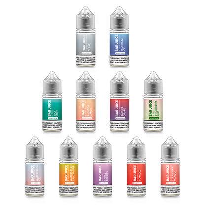 Bar Juice BJ15000 Salt Series E-Liquid 30mL (Salt Nic) group photo