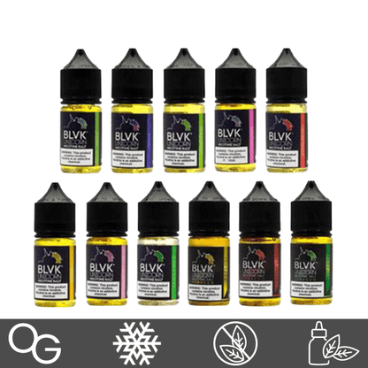  BLVK TFN Salt Series E-Liquid 30mL (Salt Nic) GROUP PHOTO