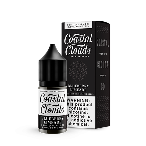 Blueberry Limeade by Coastal Clouds Salt Series 30mL with Packaging