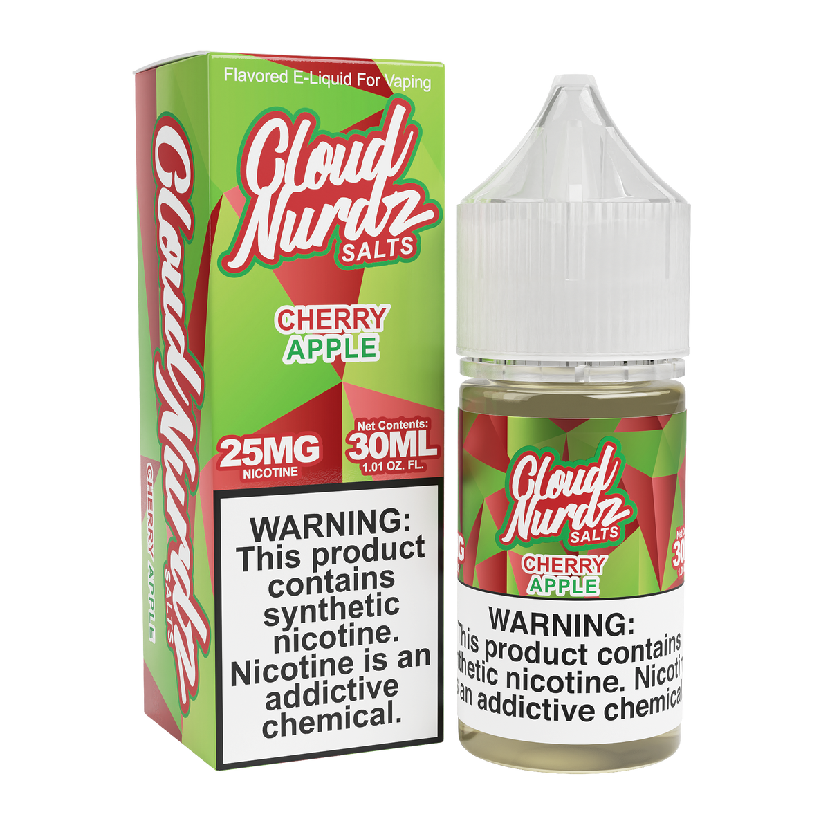 Cherry Apple by Cloud Nurdz TFN Salt 30mL with packaging