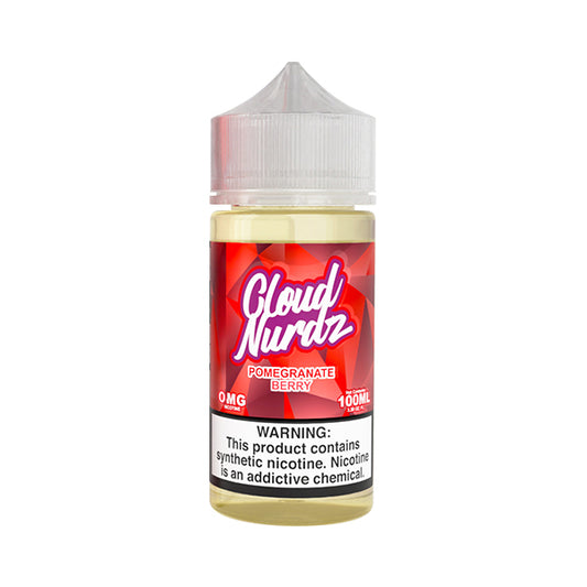 Pomegranate Berry by Cloud Nurdz Series E-Liquid 100mL (Freebase) - 0mg