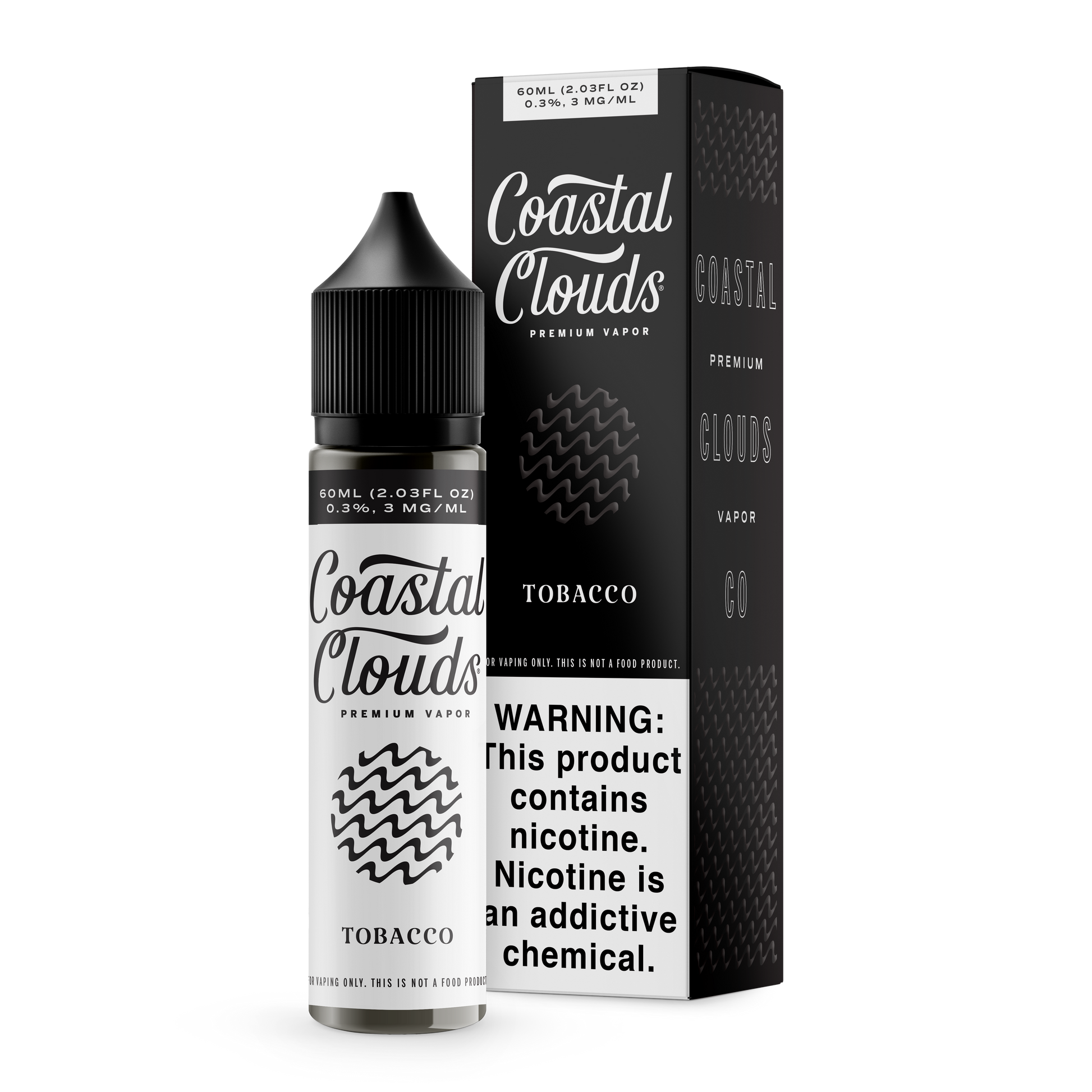 Tobacco by Coastal Clouds Series 60mL with Packaging
