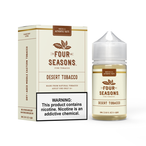 Desert Tobacco by Four Seasons 60mL with Packaging