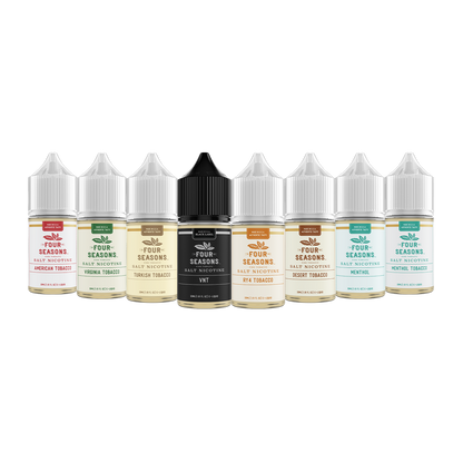 Four Seasons Salt Series E-Liquid 30mL (Salt Nic)- group photo