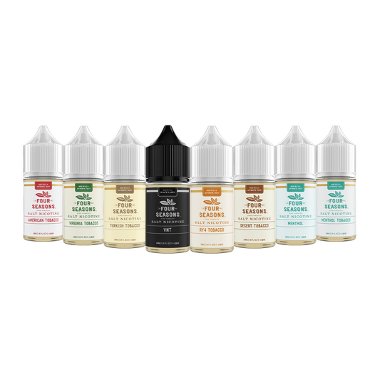 Four Seasons Salt Series E-Liquid 30mL (Salt Nic)- group photo