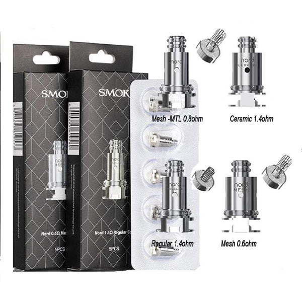 SMOK Nord Replacement Coils (Pack of 5) Group Photo