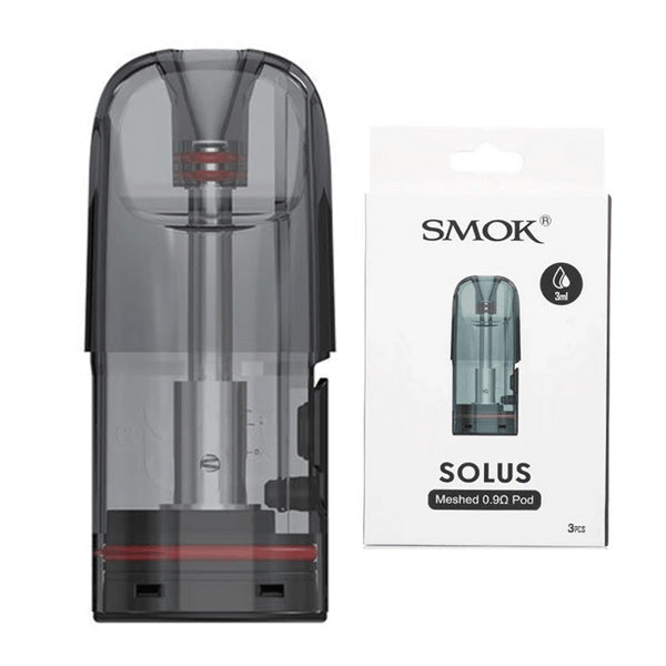 SMOK Solus Replacement Pods | 3-Pack with Packaging