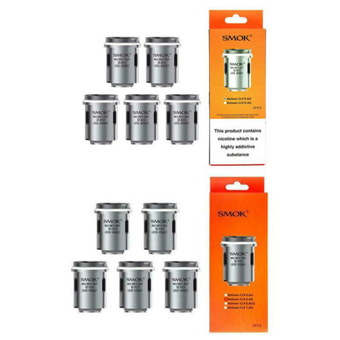 SMOK Helmet CLP Coils | 5-Pack group photo with packaging
