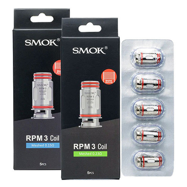 SMOK RPM 3 Coils (5-Pack) Group Photo