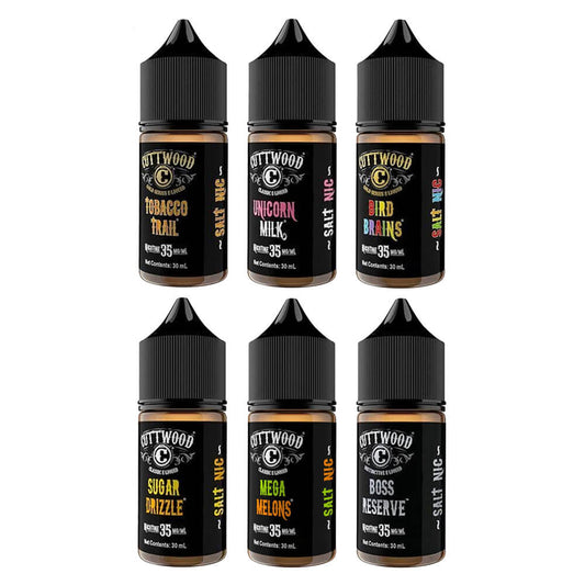Bird Brains On Ice by Cuttwood E-Liquid 30mL (Salt Nic)- Group Photo