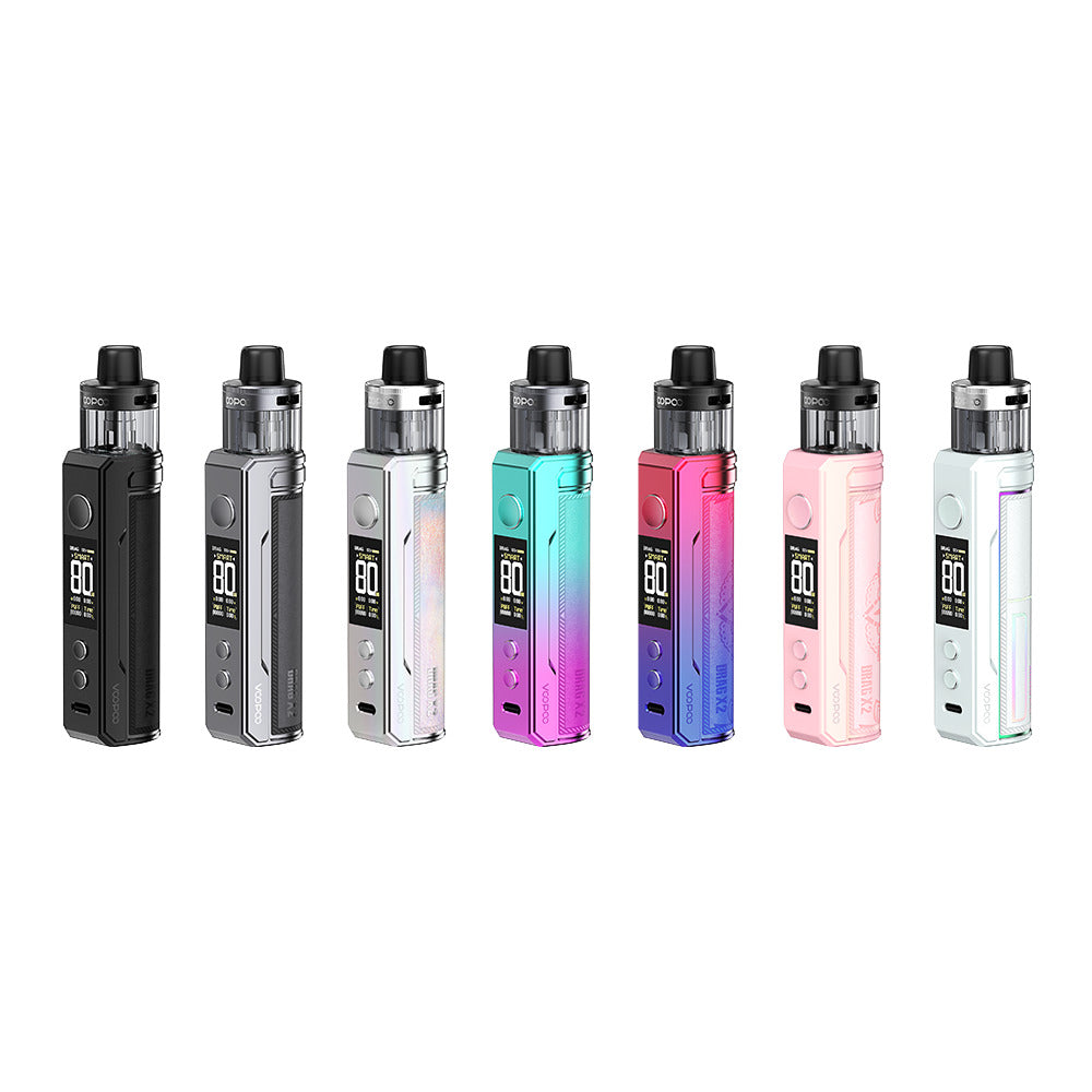 VooPoo Drag X2 Kit (Pod System) Group Photo