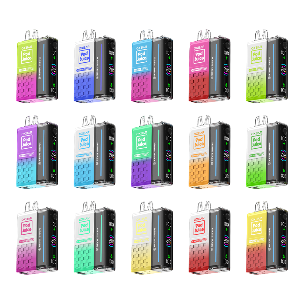 Oxbar Magic Maze 2.0 Pod Juice Edition Disposable 30000 puffs 13mL 50mg  Group Photo