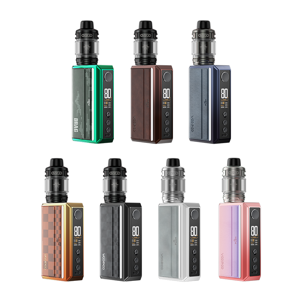 Voopoo Drag 5 Box Mod Starter Kit | GROUP PHOTO