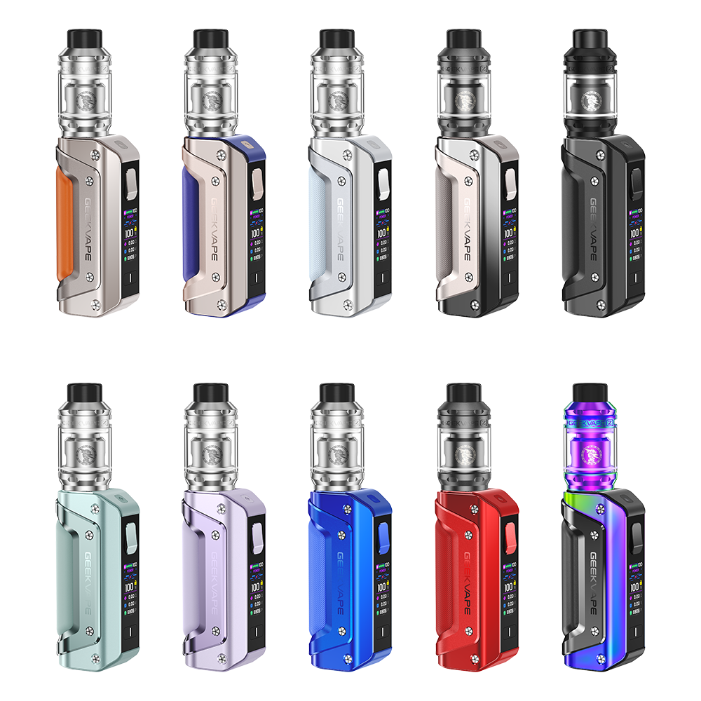 Geekvape Aegis Solo 3 100W Box Mod Starter Kit | group photo