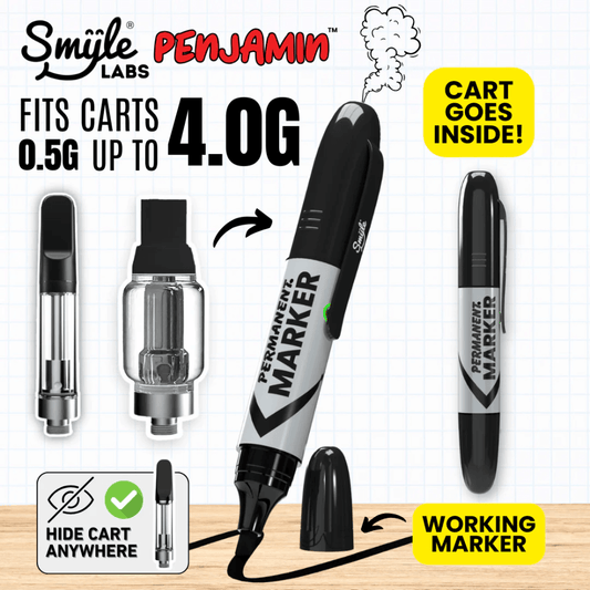 Smyle Labs Permanent Marker Penjamin Cart Battery