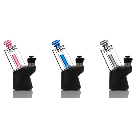 MKGlass (Glass Attachment) TXAT44 Toxic Classic Shower Head Puffco Attachment | group photo