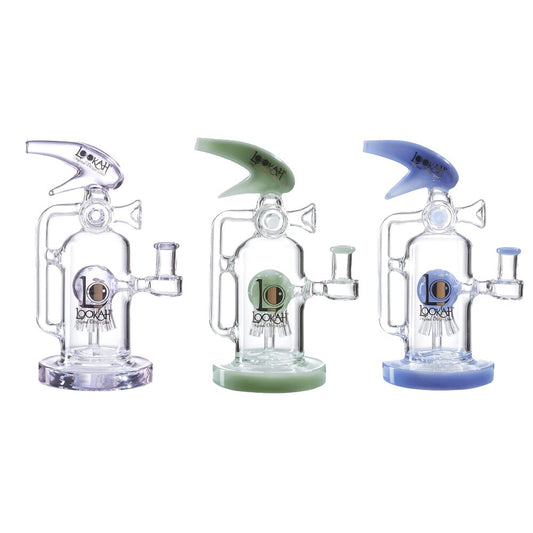 Lookah (Dab Rig) 9″ Cool Recycler Fire Extinguisher Water Pipe (WPC1004) - group photo