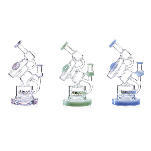 Lookah – Dab Rig 10” Recycler Inline Percolator Nebula Water Pipe Group Photo
