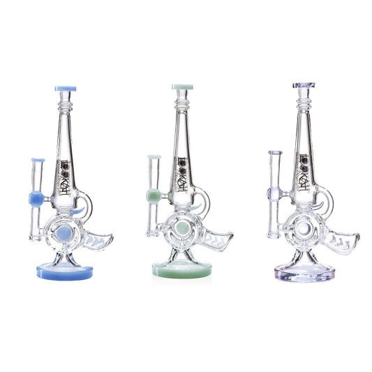 Lookah – Dab Rig 13” Cool Recycler Gun Water Pipe - Group Photo