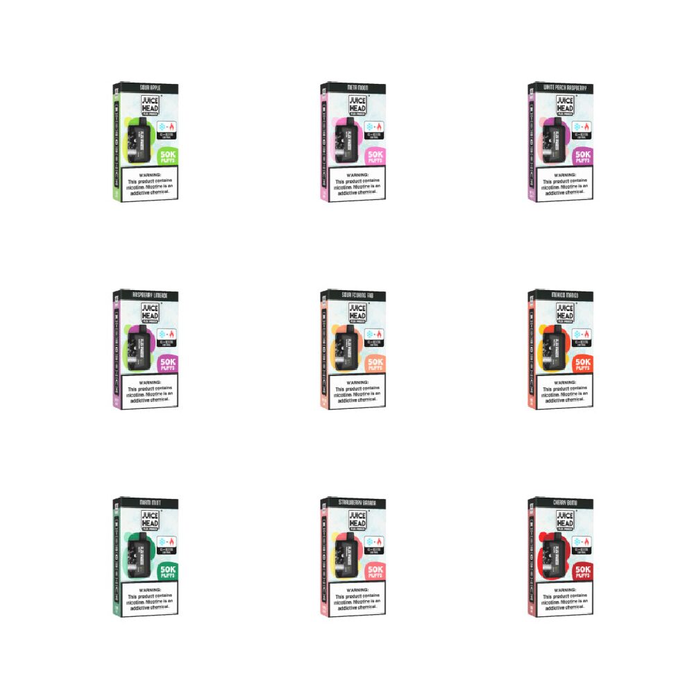 Juice Head Flex Freeze (Dispo) (50000Puff)(24mL) | Group Photo
