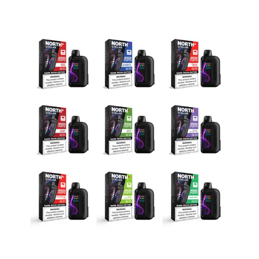 North Stellar (Dispo) | (40000Puff) |(20mL) | Dark Moon Edition | Group Photo