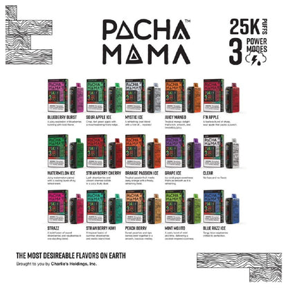 Pachamama 25k – Dispo- 25000Puff- 20mL Group Photo