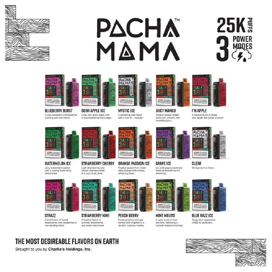 Pachamama 25k – Dispo- 25000Puff- 20mL Group Photo