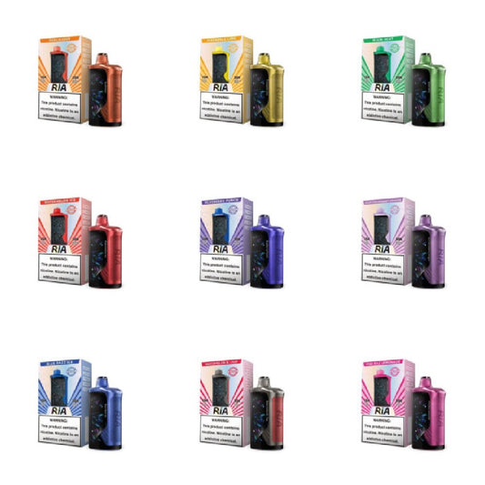 RIA NV30K – Dispo- 30000Puff- 15mL Group Photo