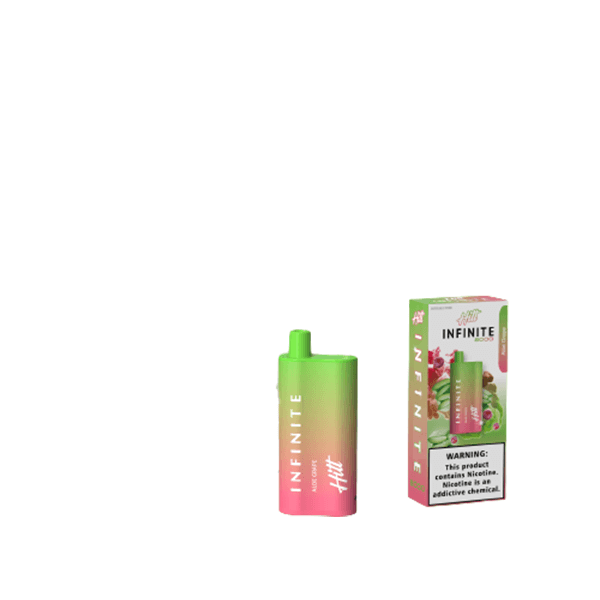 Hitt Infinite Disposable 8000 Puffs 20mL 50mg Grape Jam with Packaging